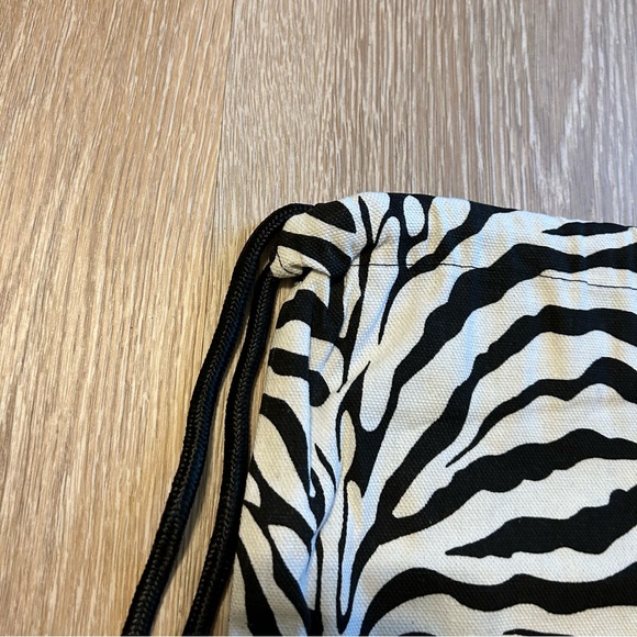 2 NEW Fleur-de-lis Drawstring Sack Bags - Picture 11 of 15